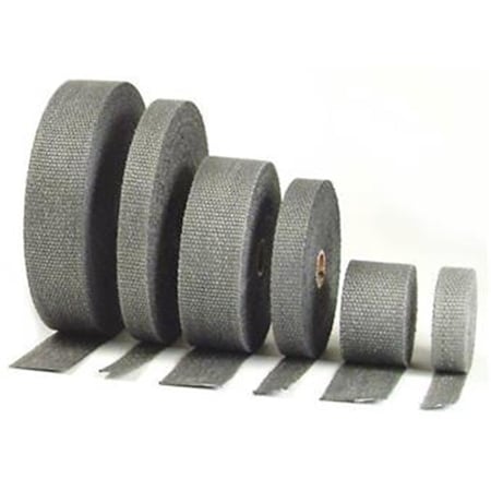 Design Eng 10121 Exhaust System Wrap- Black Composite Fiberglass D40-10121